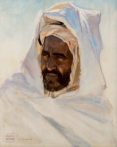 STYKA, Adam 1890-1959 Portrait d'un bédouin 1917